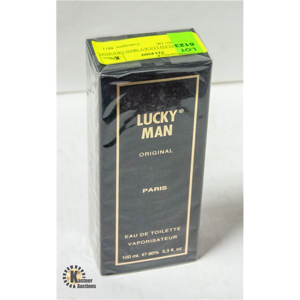 NEW SEALED LUCKY MAN ORIGINAL PARIS EAU DE