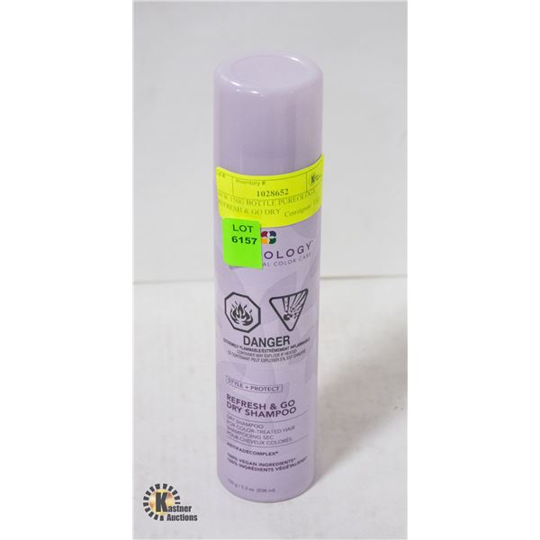 NEW 150G BOTTLE PUREOLOGY REFRESH & GO DRY