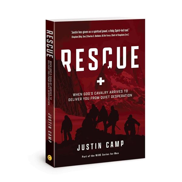 NEW SOFTCOVER RESCUE + BY JUSTIN CAMP