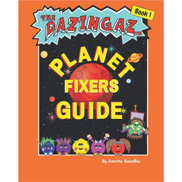 NEW HARDCOVER THE DAZINGAZ PLANET FIXERS GUIDE