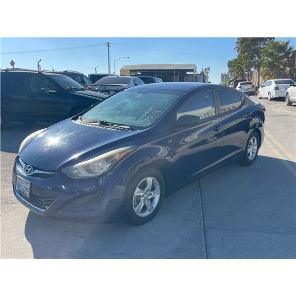 HYUN ELANTRA 2014 APP  DUP/T-DON