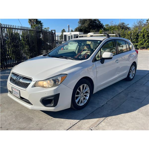 SUBA IMPREZA 2013 T-DONATION