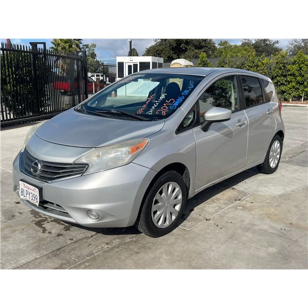 NISS VERSA 2015 SALV-T-DON SMOG