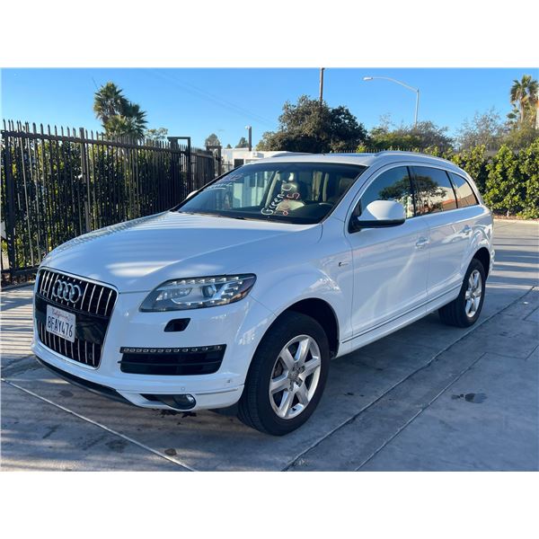 AUDI Q7 2015 T-2 DAYS
