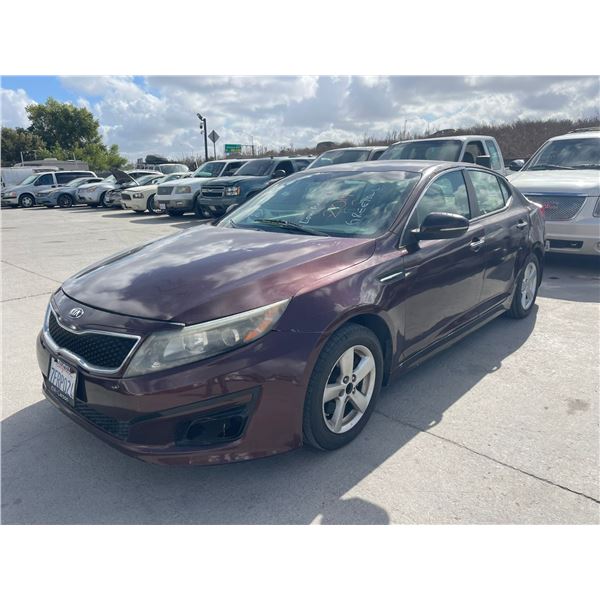 KIA OPTIMA  2014 APP/DUP-T/EXP-ONLY