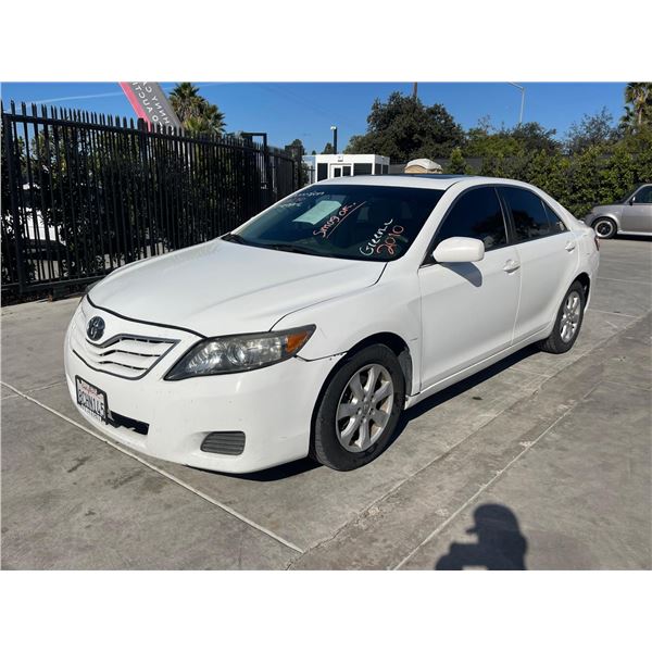 TOYT CAMRY 2010 SALV-T-DON SMOG
