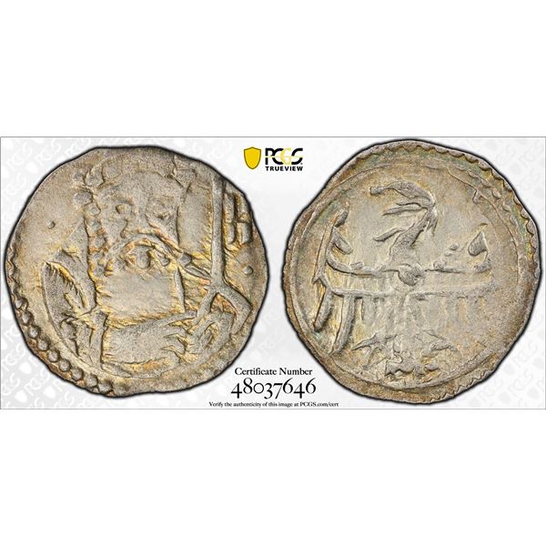 LIEGNITZ: Free City, AR heller, ND (1425-48), PCGS AU58