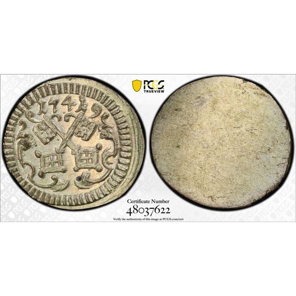 REGENSBURG: Free City, AR pfennig, 1741, PCGS MS64
