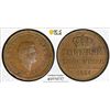 Image 1 : ITALY: NAPLES & SICILY: Ferdinando II, 1830-1859, AE 1½ tornesi, 1854, PCGS MS63 BN