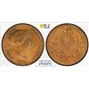 Image 1 : SPAIN: Isabel II, 1833-1868, AE 25 centimos de real, 1864, PCGS MS63 BN
