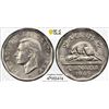 Image 1 : CANADA: George VI, 1936-1952, 5 cents, 1949, PCGS MS66