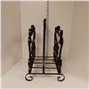 Image 7 : Lot of 2 Metal Wine Bottle Racks