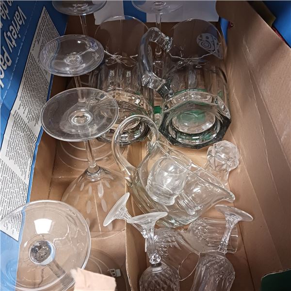 Box of Glasswares