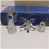 Image 4 : Three Boxes Of Three Glass Ornaments, AVON (8 Total)