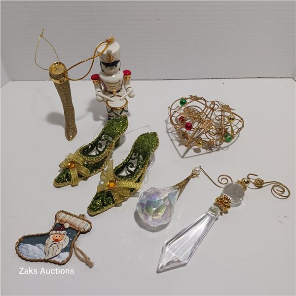 2 Boxes Of Vintage Christmas Ornaments