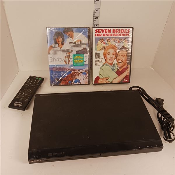 Sony DVD Player Model DVP-SR400P ++