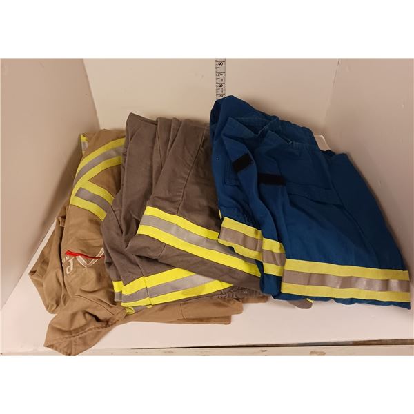 Lot of Hi-Viz Coveralls; Sizes 44R; 48R & 50T
