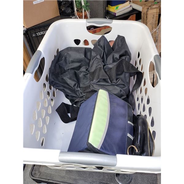 Laundry Basket With Contents