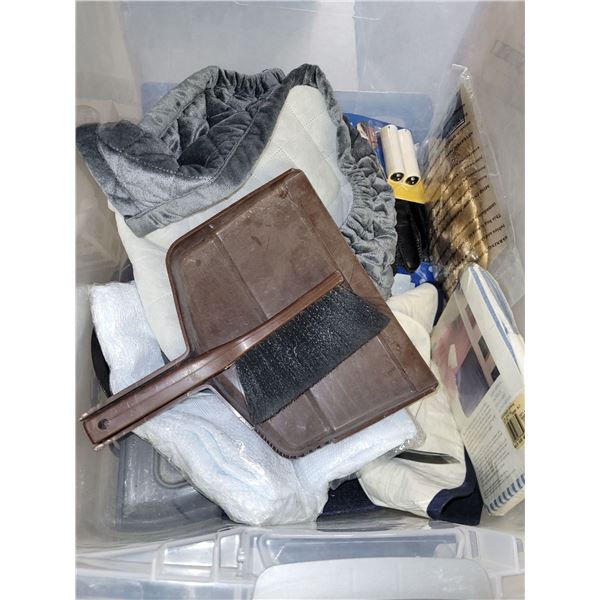 Clear Tote with Contents