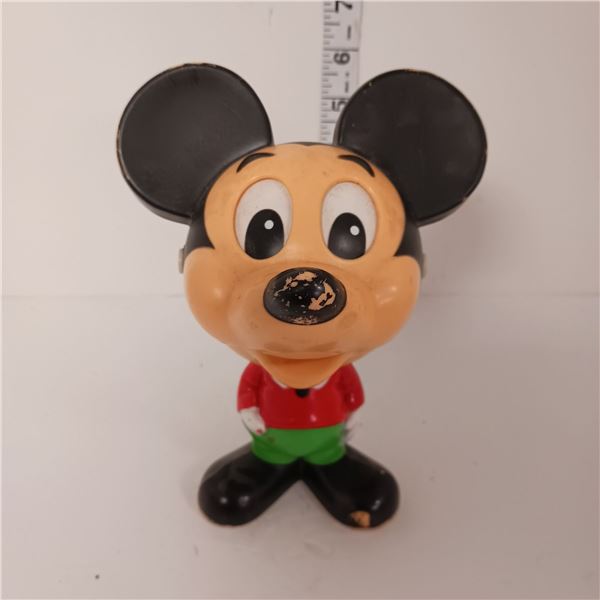 Vintage Mickey Mouse Pull String Toy - Untested