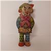Image 1 : Very Old Made in Germany Metal Tin Town Clown Wind Up Toy - Untested