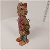 Image 3 : Very Old Made in Germany Metal Tin Town Clown Wind Up Toy - Untested