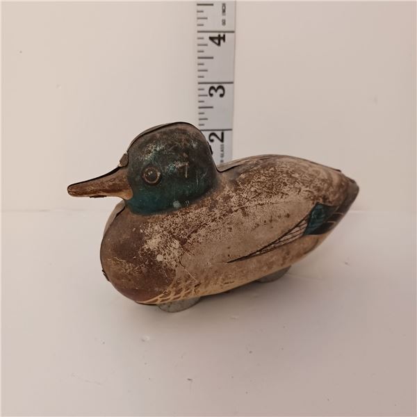 Made in Japan, Vintage Litho Metal Tin Duck Toy - Untested