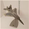 Image 5 : Metal F-15 Fighter Jet Statue, with Pilot - Made in Italy
