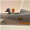 Image 7 : Metal F-15 Fighter Jet Statue, with Pilot - Made in Italy