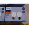 Image 2 : 4 New Boxes of Phillips 40W Light Bulbs