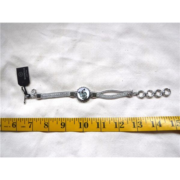 Magnolia & Vine Owl Bracelet