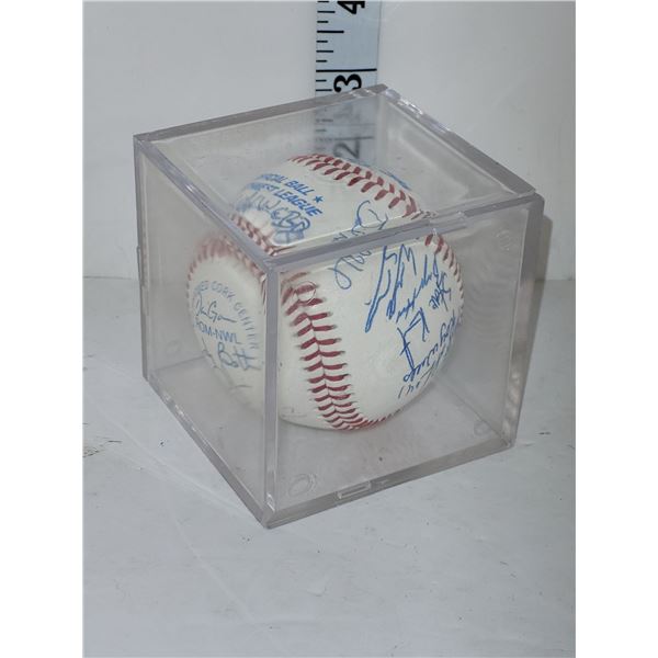Encased Signed Baseball