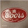 Image 1 : Metal Coors Banquet Sign