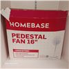 Image 1 : Complete with Box Homebase Pedestal Fan 16"