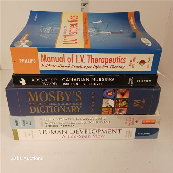 Lot of Current Nursing School Books