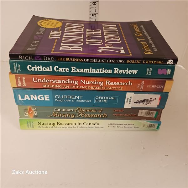 Lot of Current Nursing School Books + 1 Business Book