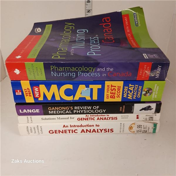 Lof of Current Nursing School Books