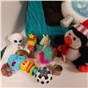 Image 2 : Fantastic Lot of Children's Stuffies and Toddler Plush Chair - All are Clean
