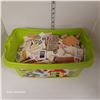 Image 1 : Duplo Tub of Postage Stamps