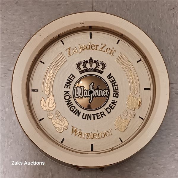 Metal & Wood Warfteiner Liquor Sign