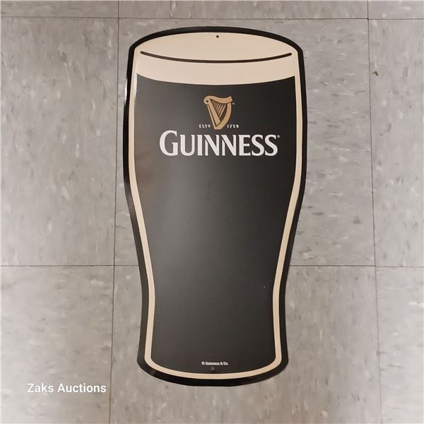 Metal Guinness Beer Sign