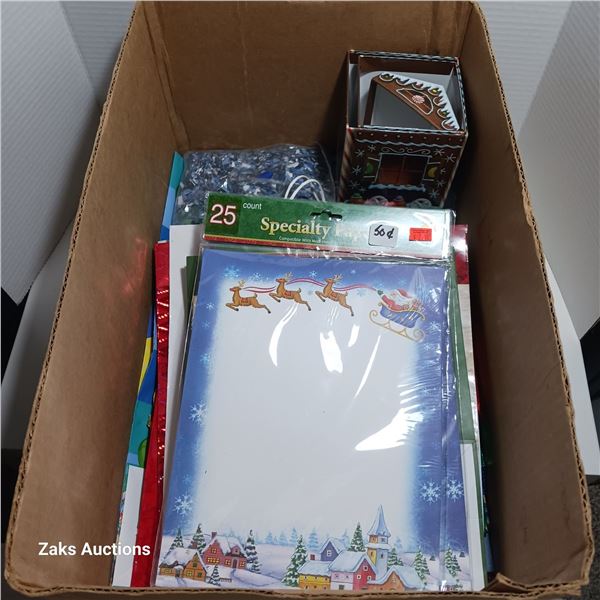 Box of Christmas Bags & More