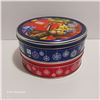Image 2 : Lot Of Two Christmas Tins