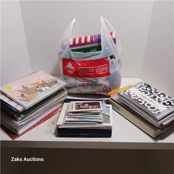 Lot Of Christmas Cards & Crafts