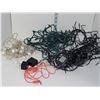 Image 1 : Tote of Various String Lights - All Working