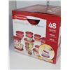 Image 3 : New Rubbermaid 48 Piece Easy Find Lids Reusable Containers