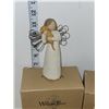 Image 5 : Lot of Willow Tree Figurines Some New in Box with Tags