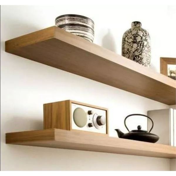 Lot of 2 Ikea Lack Floating Shelves - Measures 43"x10"x2"