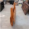 Image 5 : Folding Wooden Table - Measures 14"x10"x61"
