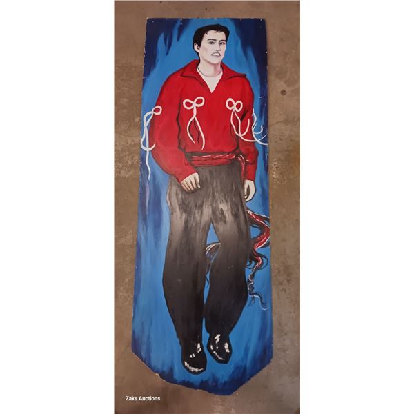 Handpainted Picture on ParticleBoard - Measures 72"x25"x.25"